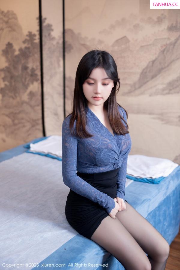 豆瓣酱  [XiuRen]高清写真图 2023.11.24 No.7720 豆瓣酱 黑丝美臀第8张图片